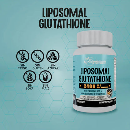 LIPOSOMAL GLUTATHIONE 60CAP BLANDA