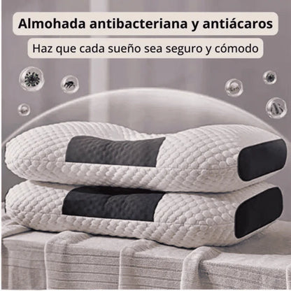 COMBO 2 ALMOHADAS ERGONOMICAS white