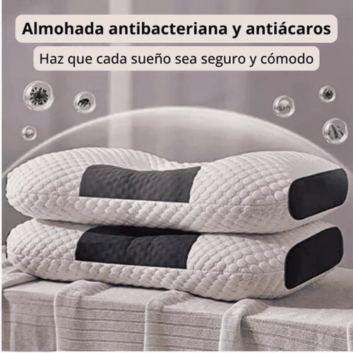 COMBO 2 ALMOHADAS ERGONOMICAS white